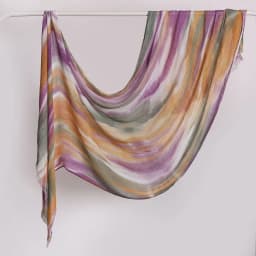 Muslim Tie-Dye Hijab Premium Headscarf Soft Breathable Hijab Women Gradient Cotton Viscose Modal Hijab Femme Musulman