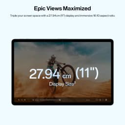 Global Version OnePlus Pad Lite Tablet 11-inch 90Hz Eye Care Display 9340 mAh Super-Large Battery MediaTek Helio G100