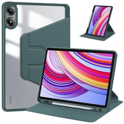 360 Rotation Cover For Redmi Pad Pro Case 12.1 inch with Pencil Holder Cover For Redmi Pad Pro Poco Pad 12 1 2024 Tablet Case