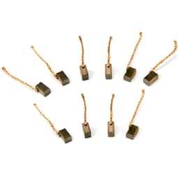 10pcs Carbon Brush Car Casement Motor Brush Copper 4x5x8mm Carbon Brushes For Automotive Casement Motors Electric Power Tool