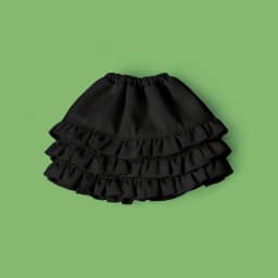 Blyth Clothes Colorful Layered Short Mini Skirt Cropped Midriff-Baring Top Crop Blouse for Azones Ob 22 Ker YMY Doll Accessories