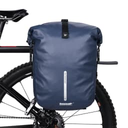 Rhinowalk Waterproof Bike Pannier Backpack 20L Trunk Bag Travel Cycling Bag Basket MTB Road Bicycle Rear Rack Tail Bag Accessory