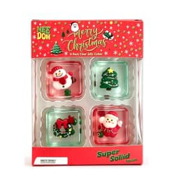 2026 New Schylling NeeDoh Mini 4 Pack Nice Cube Squishy Squeeze Fidget Toy Portable Sensory Stress Relief Desk Toy