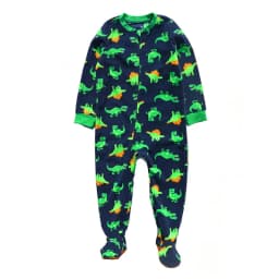 One-Piece Pajamas for Children Aged 3-10, Pajamas for Boys and Girls, Fleece One-Piece Suits, Soft and Warm