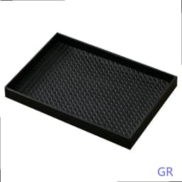 Luxury Leather Tray Square Decorative Storage Tray for Perfume Cosmetics Vanity Organizer