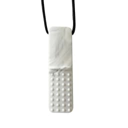 1pcs Silicone Teether Kids Chew Necklace Sensory Chewy Pendant Oral Motor Toys Therapy Tools for Autism ADHD Children's Goods