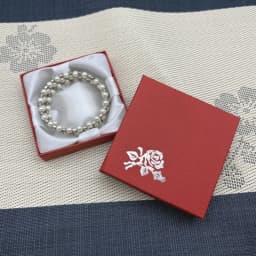 20Pcs/lot Square 9*9cm Paper Jewelry Gift Box 4 Color Available Bracelet Jade Storage Organizer Gift Rost Print Box Wholesale