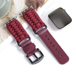 Nylon Strap for Apple Watch 45mm 44mm 46mm 41mm 40mm Band for iWatch Ultra 2 49mm Series 10 9 8 7 SE 6 5 4 3 2 1 42 38mm Sports