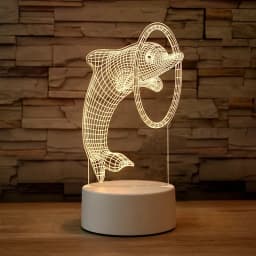 3D Lamp Acrylic USB LED Night Lights Neon Sign Lamp Xmas Christmas Decorations for Home Bedroom Birthday Decor Wedding Gifts