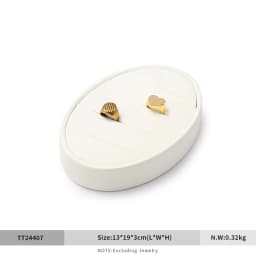 Oirlv Ring Display Stand Jewelry Display Props Display Tray Accessory Display Rack Live Streaming Ring Props