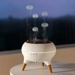 Dynamic Jellyfish Air Humidifier 250ml Essential Oil Diffuser Remote Control Bedroom Humidifier With 7 Colorful Night Lights