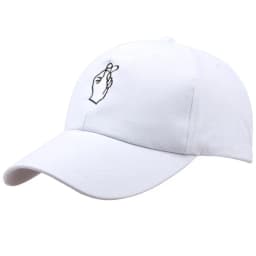 Fashion Cotton Hand Rose Love Gestures Finger Snapback Hats Baseball Caps for Men Women Adjustable Adult