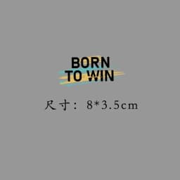 Name LOGO Team Work Clothes Shop Name English Letter Strip Inscription Heat Transfer Iron On Fusible Patch
