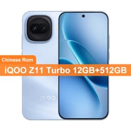 China Version iQOO Z11 Turbo 6.59” AMOLED Scree Snapdragon 8 Gen 5 100W 7600mAh Battery 200MP+32MP Camera With Multilingual NFC