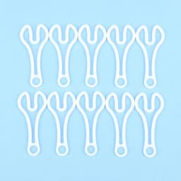 10Pcs Shopping Cart Token Keychain - Supermarket Trolley Unlocking Tool 3D Printed Portable & Reusable Compact Sturdy Design