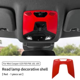 Reading Light Frame Trim Cover For Mini Cooper F65 F66 E/SE J01 EV Aceman J05 U25 Countryman ABS Car Interior Decor Accessories
