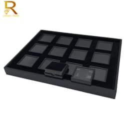 Wholesale Jewelry Gem Display Box Case Loose Diamond Storage Tool Coin Jar Show Tray Gem Pot Gemstone Organizer Holder Container