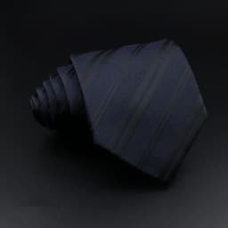 Men's Jacquard Classic Striped Tie 8cm Polyester Male Necktie For Business Wedding Party Suit Shirt Daily Wear Accessory Gift