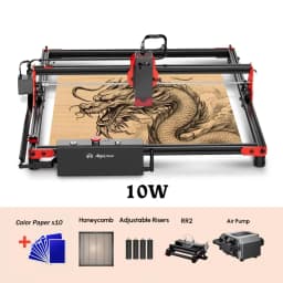 AlgoLaser Offline Connection Laser Engraver Cutter For Bigginner12000mm/Min 10W DIY Woodworking Laser Engraving Cutting Machine