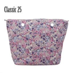 TANQU New Colorful Waterproof Inner Lining Insert Zipper Pocket for Classic Mini Obag Canvas  Inner Pocket for O Bag