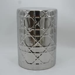 European silver ceramic drum porcelain shoe changing ceramic pier guzheng bathroom stool, ottoman ed