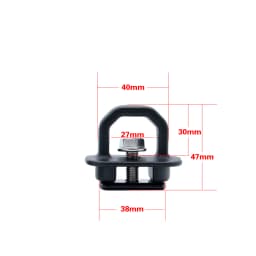 For Car Truck Pickup Tie Down Anchor Bed Side Wall Anchor Accessories For GMC Sierra Canyon Chevy Silverado Colorado 07-18