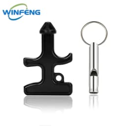 Strong Nylon Self Defense Supplies Self-defense Stinger Duron Drill Protection Tool Key Chain for Womens Self Defence