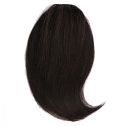 Human Hair Bangs Clip-In Hair Extension for Women 8inch 20g Front 3 clips in Straight Remy Natural Human Hair Fringe All Colors