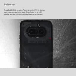 Nothing Phone (4a)Snapdragon 7s Gen 4 6.78-inch flexible AMOLED 5080mAh battery 50 MP IP64 NFC Global version