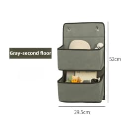 Space Saving Foldable Hanging Storage System Door Mounted Organizer for Shoes Toys Books Miscellaneous Items