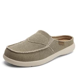 Canvas Slip On Half Shoes For Men 2022 Casual Slippers For Summer Free Shipping Breathable Lightweight Big Size 47 Zapatillas