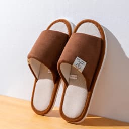 Men's Spring Summer Breathable Slippers Non-Slip Indoor House Shoes,Couples Soft Sole Open-Toe Slippers for All Seasons Home Use