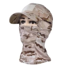 Camo Baseball Caps Sunscreen Breathable Camouflage Balaclava Hat Outdoor Fishing Hiking Hunting Sports Cap Sunscreen Caps