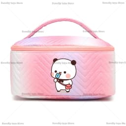 Yier Bear Panda Makeup Bag Bubu Dudu Waterproof Cosmetic Bags Tourist Portable Toiletries Bag Women Cosmetics Storage Pouch Gift