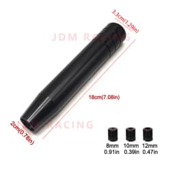 18cm Car Universal Gear Shift Knob Gear Stick Lever Shifter Knob Handle Aluminum Extended Gear Shifter Gear Head Knob Manual