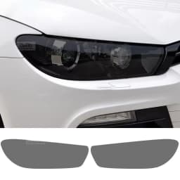 For Volkswagen Scirocco MK3 TDI R Line 2008-2017 Car Headlight Protective Film Front Light Transparent Smoked Black TPU Sticker