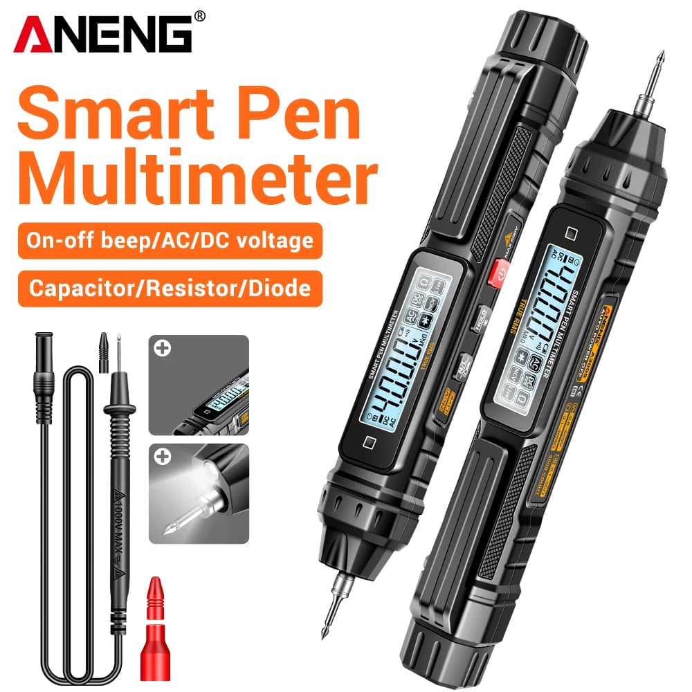 ANENG A3005 Pen Type Multimeter Digital Professional Mini AC/DC Voltage 4000 Counts Meter Resistance NCV Ohm Diode Tester Tools