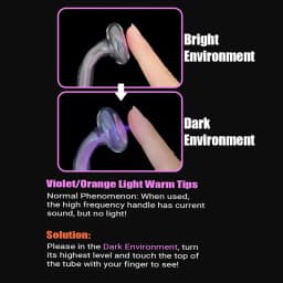 Replace High Frequency Electrotherapy Wand Internal Electrodes Glass Electrode HF Tube Neon Argon Skin Care Tool
