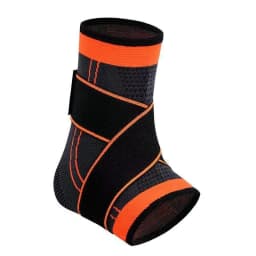 1Pcs Adjustable Ankle Brace Compression Sleeve, Arch Support & Foot Stabilizer, Elastic Wrap for Plantar Fasciitis, Achilles