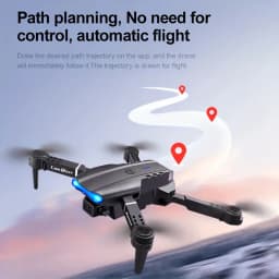 ZNLYRION Dual Camera FPV Drone Optical Flow Hover Foldable RC Quadcopter APP Path Flight Beginner Drone Toy
