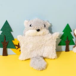 Small Cat Toy Cute Little Flying Squirrel Interaction Toy Kitty Toy Squeak Pet Supplies
