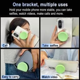 Grippopso Silicone Round Phone Finger Ring Holder Stand Socket For IPhone Samsung Xiaomi Support Cellphone Tok Folding Bracket