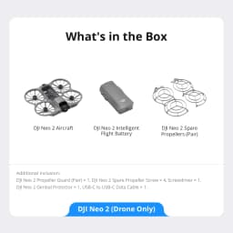 DJI NEO 2 Drones 4K With Camera Palm Takeoff & Landing Gesture Control Smooth Reliable Tracking Lightweight Foldable Mini Neo 2 DJI Drone All-Around Safety & Flexible Flight