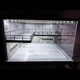 1/64 1/18 1/24 1/32 1/43 Scale Car Garage Diorama Models Set Scene LED Parking Lot Model for Matchbox Hot Wheels Collection