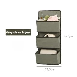 Space Saving Foldable Hanging Storage System Door Mounted Organizer for Shoes Toys Books Miscellaneous Items