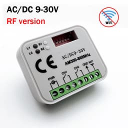 RX MULTI Tuya WIFI 300-868 MHz Garage Door Remote Control Receiver 433MHz 868MHz AC DC 9-30V 85-250V Smart Switch Module Opener