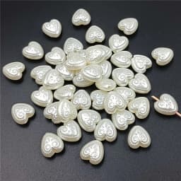 10/50/100Pcs ABS Imitation Pearl Multi-shape Star Heart Beads For Jewelry Making DIY Necklace Bracelet Pendant Fashion Material