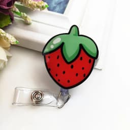 Cute Credit Card Clip Cartoon High Quality Retractable Hospital Nurse Badge Holder Reel Cute Cartoon ID Card Holder Keychains