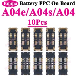 10pcs Battery FPC Connector Cilp Contact Plug For samsung A54 A34 A55 A35 A33 A73 A07 A13 A15 A16 A17 Connector Plug On Board