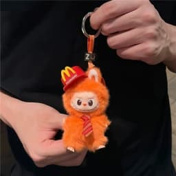 4.0 The Monsters Pin Love Series For Labubu Doll Workwear Fast Food French Fries Cosplay Clothes Fashion Coffee Ropa Clothing